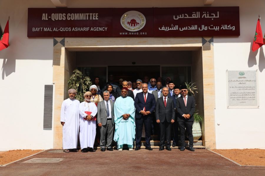 وفد من منظمة التعاون الإسلامي يتعرف إلى مبادرات وكالة بيت مال القدس